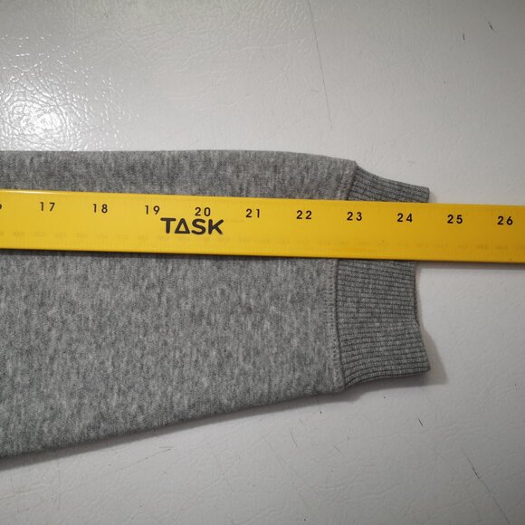 Puma Sport Lifestyle Men's Size Small Grey Fleece Lined Warm Cell Sweatshirt - Picture 9 of 10